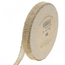 Artikel Dekoband gewebt aus Jute für nachhaltige Bastel- und Dekorationsideen