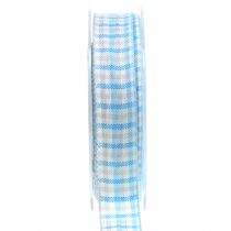 Karoband Blau 25mm 15m