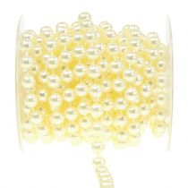 Perlenband Crème 10mm 6m