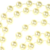 Perlenband Crème 10mm 6m