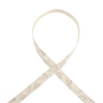 Artikel Dekoband maritim Baumwollband Creme Muscheln 25mm 15m