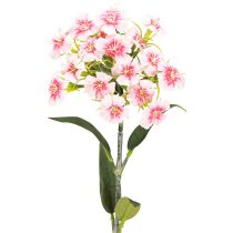 Artikel Bartnelke künstlich Nelke Peach Pink 52cm