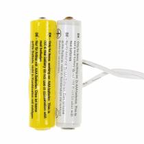 Batterie-Adapter Weiß 3m 3V 2 x AAA