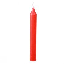 Artikel Baumkerzen Stabkerzen Ø13mm Kerzen Rot 10,5cm 44St
