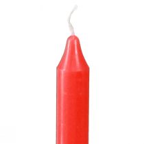 Artikel Baumkerzen Stabkerzen Ø13mm Kerzen Rot 10,5cm 44St