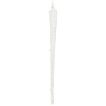 Artikel Baumschmuck Eiszapfen Glas Deko zum Hängen 19cm 3 St