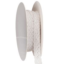 Artikel Spitzenband aus Baumwolle 15mm Weiß 10m Rolle für Dekoration und Basteln