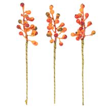 Artikel Künstlicher Beerenbund Orange 20cm mit 12 Stielen