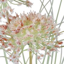 Kunstblume Kugelblume Allium Zierlauch künstlich Rotgrün 90cm