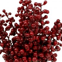 Artikel Beerenpick Rot 23 cm 12 Stück Kunstzweige für Herbst- und Weihnachtsdeko