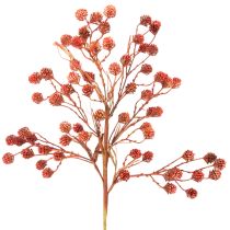 Artikel Künstlicher Beerenzweig aus Kunststoff 68cm in Rot und Rosa für Herbstdekorationen
