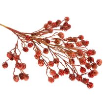 Artikel Künstlicher Beerenzweig aus Kunststoff 68cm in Rot und Rosa für Herbstdekorationen