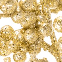 Artikel Beerenzweig künstlich Gold 70 cm 3er Set für Dekorationen