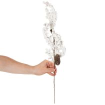 Artikel Kunstzweig mit Tannenzapfen und weißen Beeren 60 cm