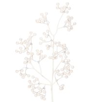 Artikel Künstlicher Beerenzweig Weiß 52cm Weihnachtsdekoration