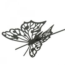 Artikel Blumenstecker Metall Schmetterling Schwarz 10,5×8/44cm 3 St