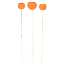 Artikel Bell Cup Mix auf Holzstab Orange Ø 3–5,5 cm, 15 Stück