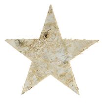 Artikel Birkensterne aus Birkenrinde Naturfarben 9 cm 70 Stück
