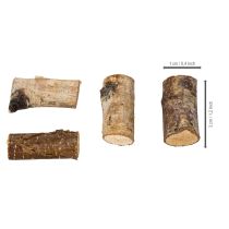 Artikel Deko-Holzstücke Birke mit Rinde ca. 3 cm 300 g für Bastelarbeiten