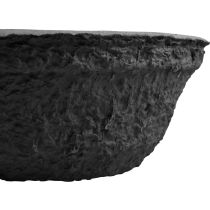 Artikel Biolit Pflanzschale Schwarz Ø35cm aus recyceltem Papier