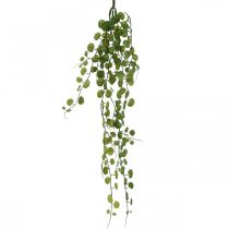 Hängende Grünpflanze künstlich Blatthänger 5 Stränge 58cm