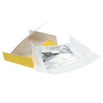 Artikel Blattmetall Blätter Silber 16x16cm 100 Stück