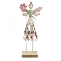 Blütenfee Tischdeko Frühling Metall Deko Fee Rosa H30cm
