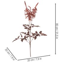 Artikel Künstliche Astilbe 80cm Rotbraun Kunststoff für Innenbereich