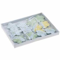 Artikel Blume zum Hängen Metall Ø4cm Dekohänger Osterdeko Frühlingsdeko 12 St