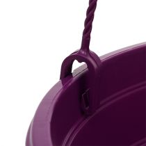 Artikel Blumenampel Kunststoff Ø25cm Lila mit Haken