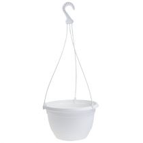 Blumenampel Ø30cm Weiß