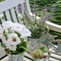 Blumendeko Lavendel im Topf Kunstpflanzen