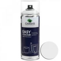 OASIS® Easy Colour Spray, Lack-Spray Weiß, Winterdeko 400ml