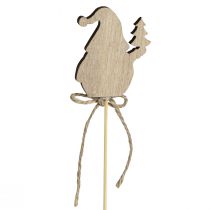 Artikel Blumenstecker Holz Wichtel Weihnachten 5x8cm 12 Stück