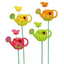 Artikel Blumenstecker Gießkanne bunt Gartenstecker Frühlingsdeko 16 St