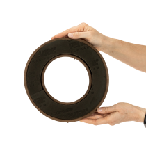 Artikel OASIS® Renewal® Floral Foam Biolit® Stecksch espumaum-Ring, 24 cm, schwarz, 2 Stück