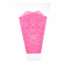 Artikel Blumentüte Pink L40cm B12-30cm 50St