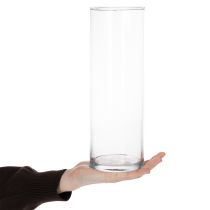 Artikel Glaszylinder-Vase 30cm Transparent für Blumen und Dekoration