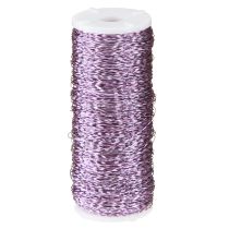 Artikel Bouilloneffektdraht Ø0,30mm 100g/140m Lavendel
