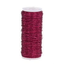 Bouilloneffektdraht Ø0,30mm 100g/140m Pink