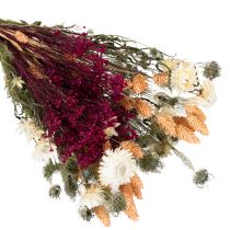 Artikel Trockenblumenstrauß aus Naturmaterial, 50 cm, mehrfarbig, für Tischdeko