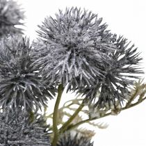 Kunstpflanzen Distel Blau Kugeldistel L33cm 3St