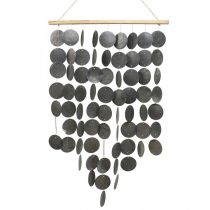 Capiz Windspiel, Hängedeko Muscheln Wandschmuck 68cm