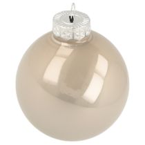 Artikel Christbaumkugel Kugel Glas Rosa Creme Ø60mm 24 St