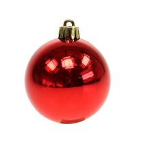 Artikel Weihnachtskugel Mix Weiß, Rot, Silber Ø5,5cm 30St