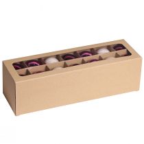 Artikel Christbaumkugeln Glas Baumkugeln Berry Mix Ø5cm 24 St Berry Rosa Beige creme glänzend