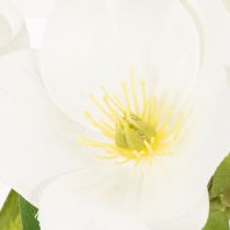 Artikel Christrose künstliche Blumen weiß, 40 cm, 4 Stück Bund, Dekoration