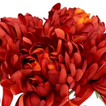 Artikel Chrysanthemen Strauß Zinnoberrot 28cm 6 St