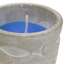 Citronella Kerze im Topf Duftkerze Zitrone Ø7,5cm H6,5cm