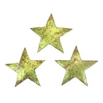 Streudeko Weihnachten Sterne Kokos Grün Ø5cm 50St